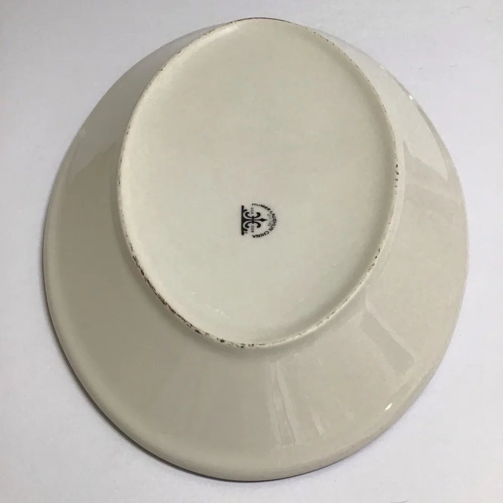 Serving Platter Homer Laughlin Seville Pattern Cobalt Blue Large USA Vintage
